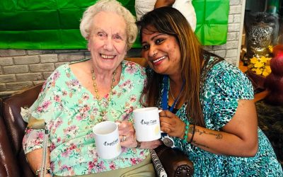 Enfield care home, Woodbury Manor, takes five for Mental Health Awareness Week
