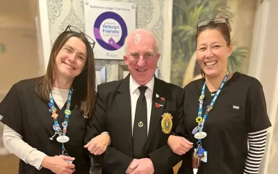 Bullsmoor Lodge celebrates Veteran Friendly Framework affiliation